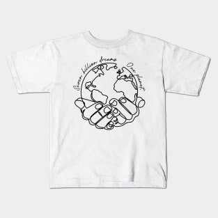 'Seven Billion Dreams, One Planet' Environment Shirt Kids T-Shirt